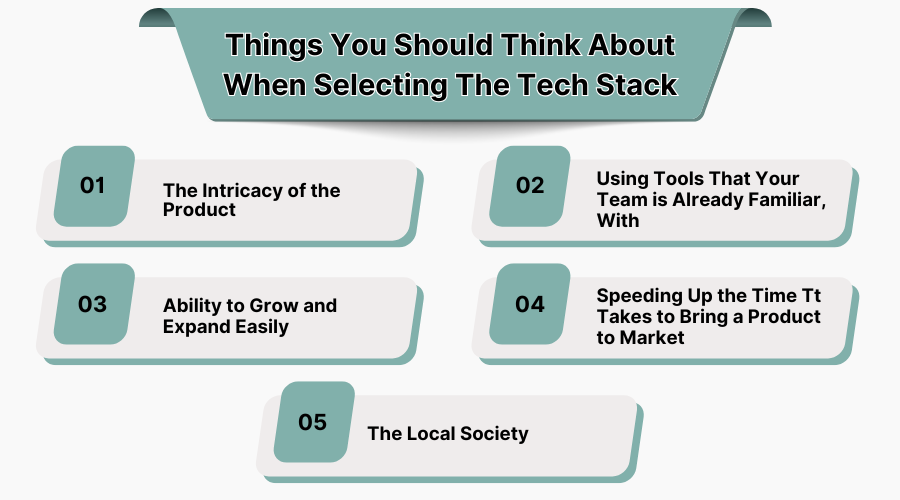 Things You Should Think About When Selecting The Tech Stack
